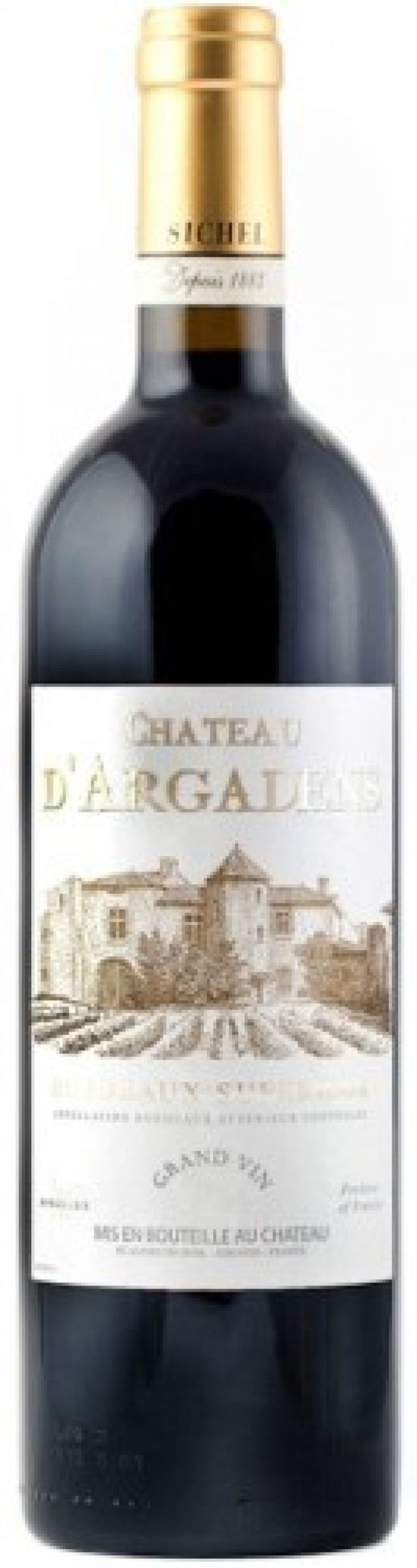 Chateau D Argadens 750 ml - Vino Tinto