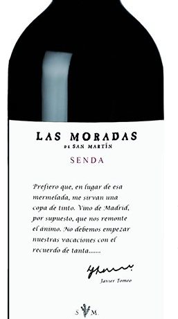 Moradas de San Martin Senda 750 ml - Vino Tinto