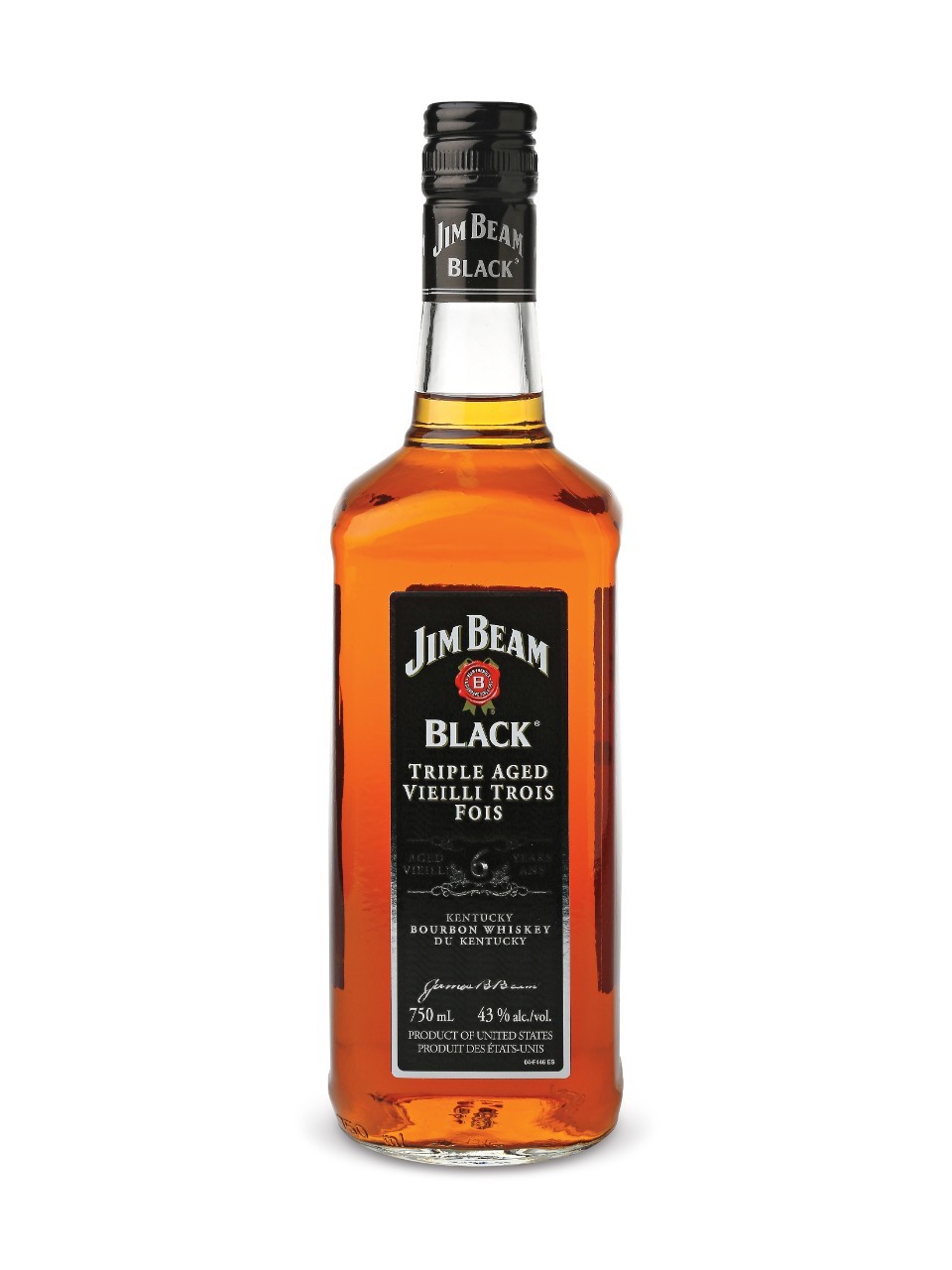 Jim Beam Black 750 ml - Bourbon Whiskey
