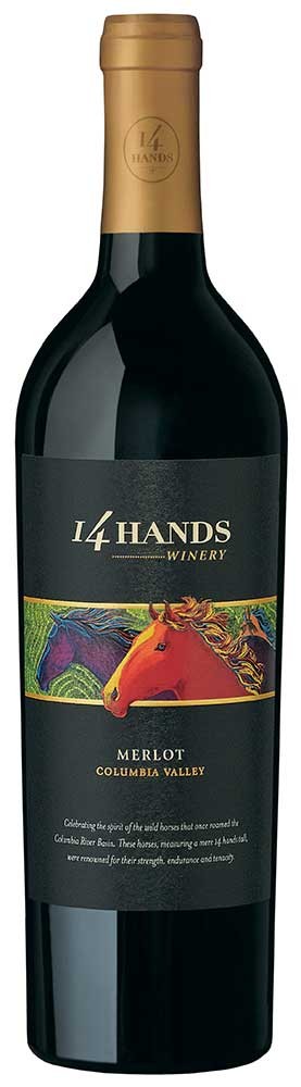 14 Hands Merlot 750 ml - Vino Tinto