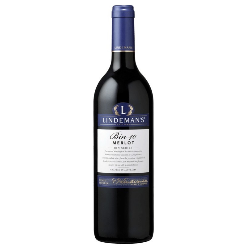 Lindemans Bin 40 Merlot 750 ml - Vino Tinto