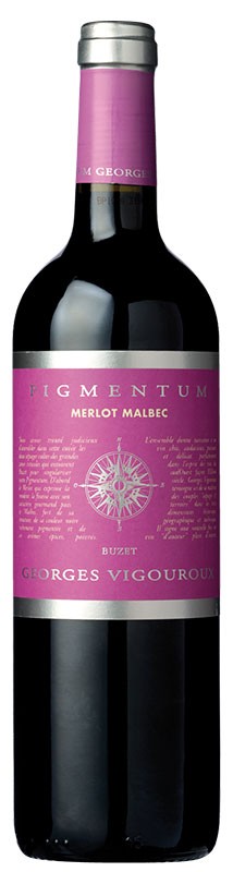 Pigmentum Merlot Malbec 750 ml - Vino Tinto