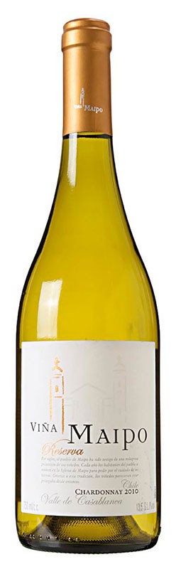 Viña Maipo Varietal Chardonnay 750 ml - Vino Blanco