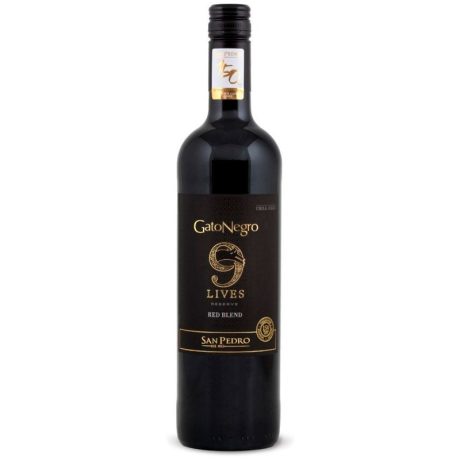 Gato Negro 9 Lives Cabernet Sauvignon Reserva 750 ml - Vino Tinto