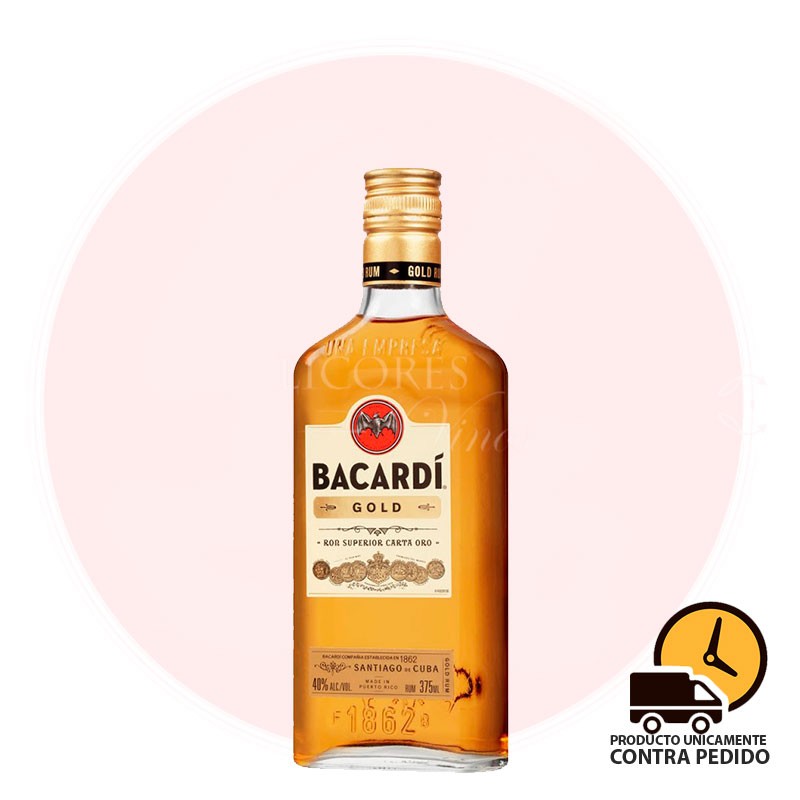BACARDI CARTA ORO 375 ml