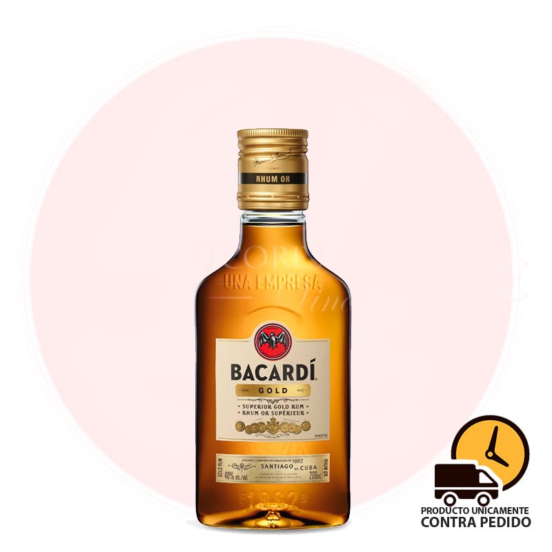 BACARDI CARTA ORO 200 ml