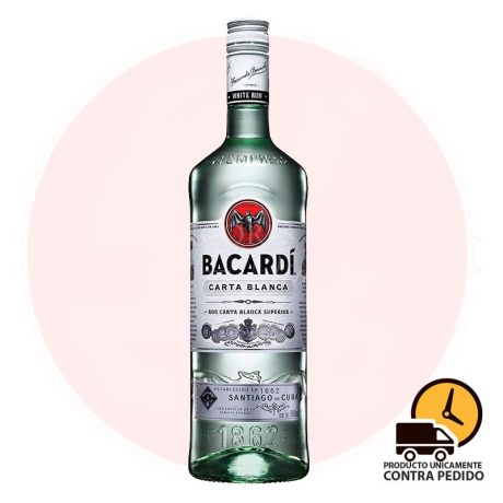 Ron Bacardi Carta Blanca 750 ml