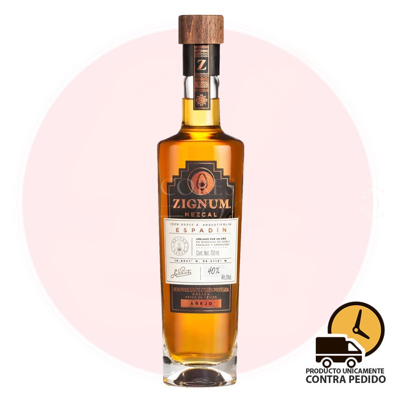 Zignum Añejo 700 ml - Mezcal