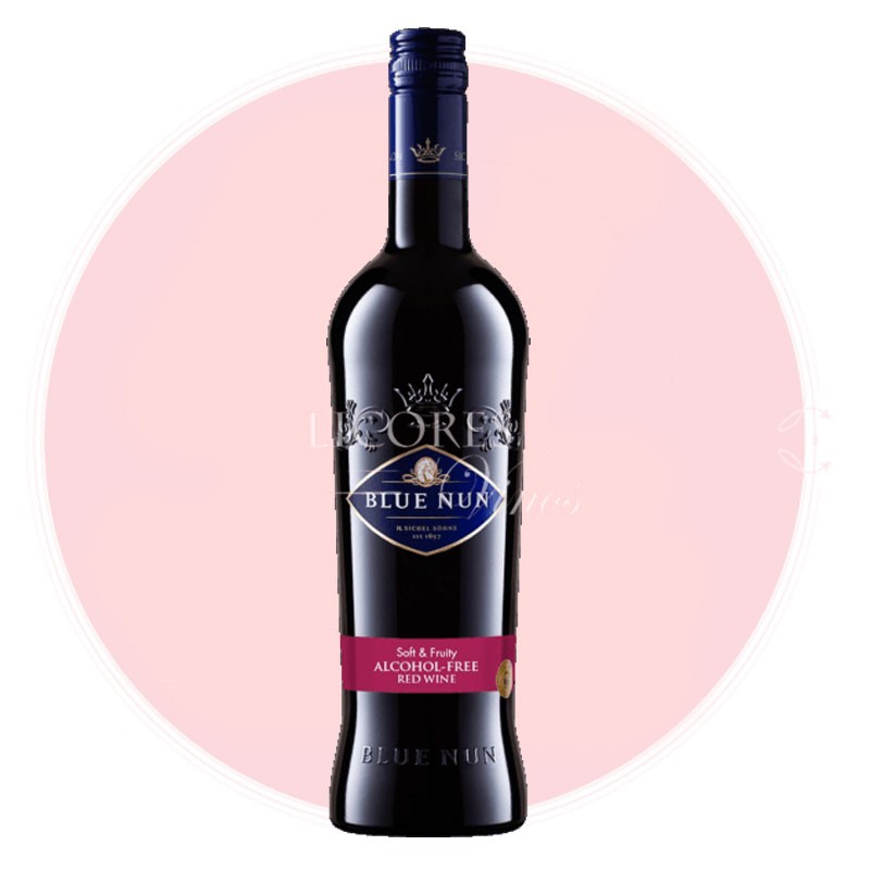 Blue Nun Tinto Sin Alcohol 750 ml - Vino Tinto