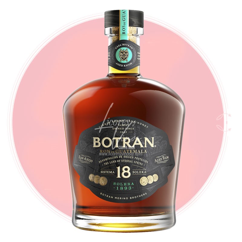 Ron Botran 18 años Solera 750 ml
