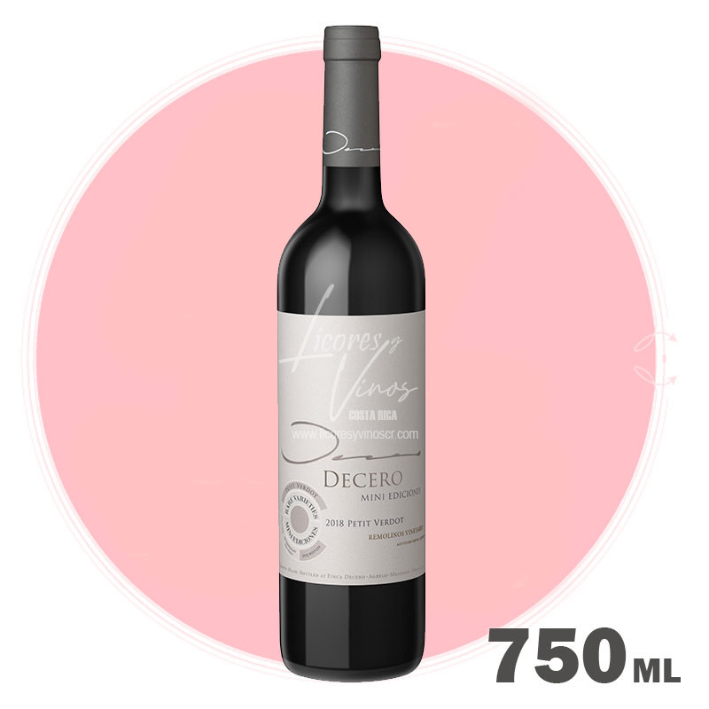 Finca Decero Mini Ediciones Petit Verdot 750 ml - Vino Tinto