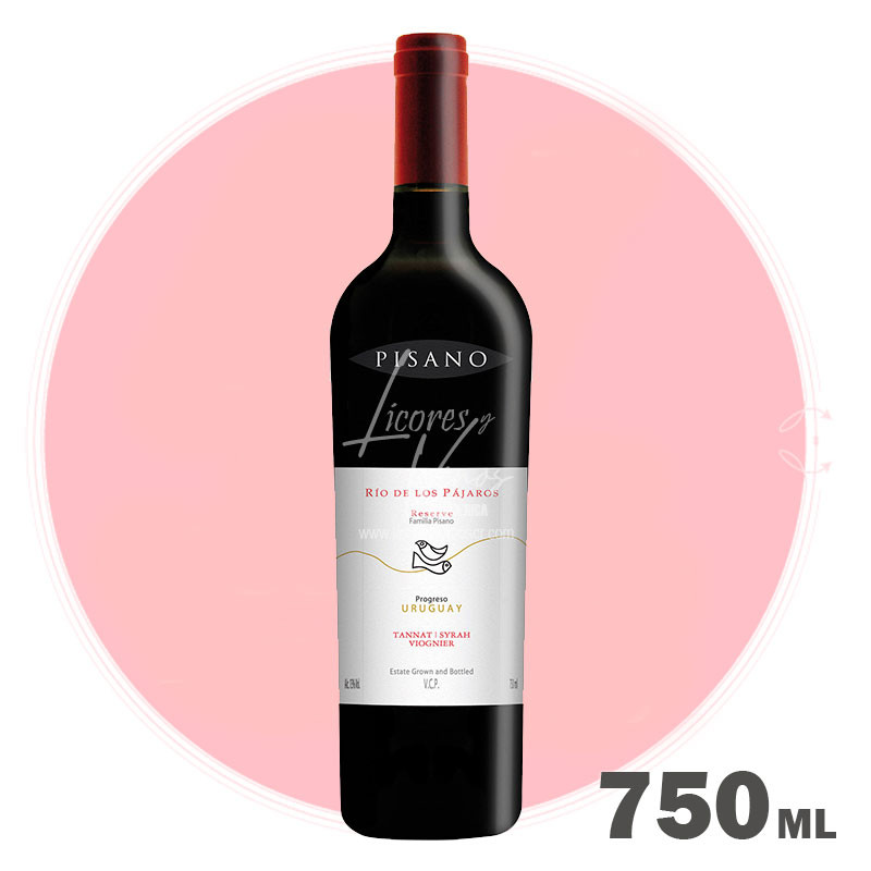Pisano Rio de los Pajaros Tannat Viognier 750 ml - Vino Tinto