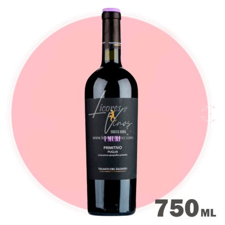 Vigneti del Salento I Muri Primitivo Puglia IGP 750 ml - Vino Tinto