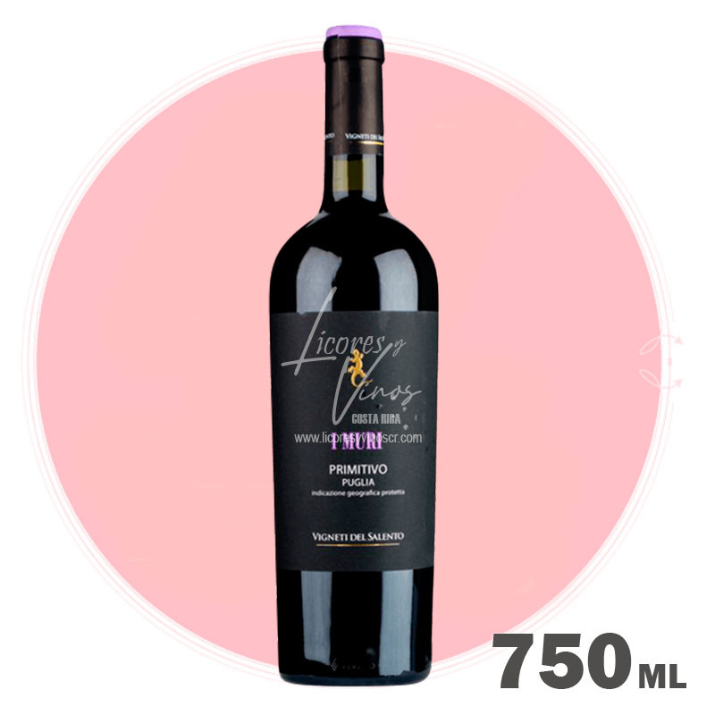 Vigneti del Salento I Muri Primitivo Puglia IGP 750 ml - Vino Tinto