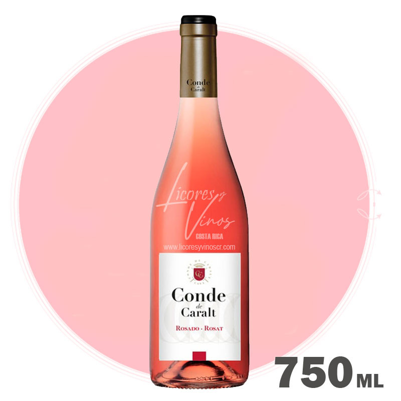 Conde de Caralt Rosado 750 ml - Vino Rosado