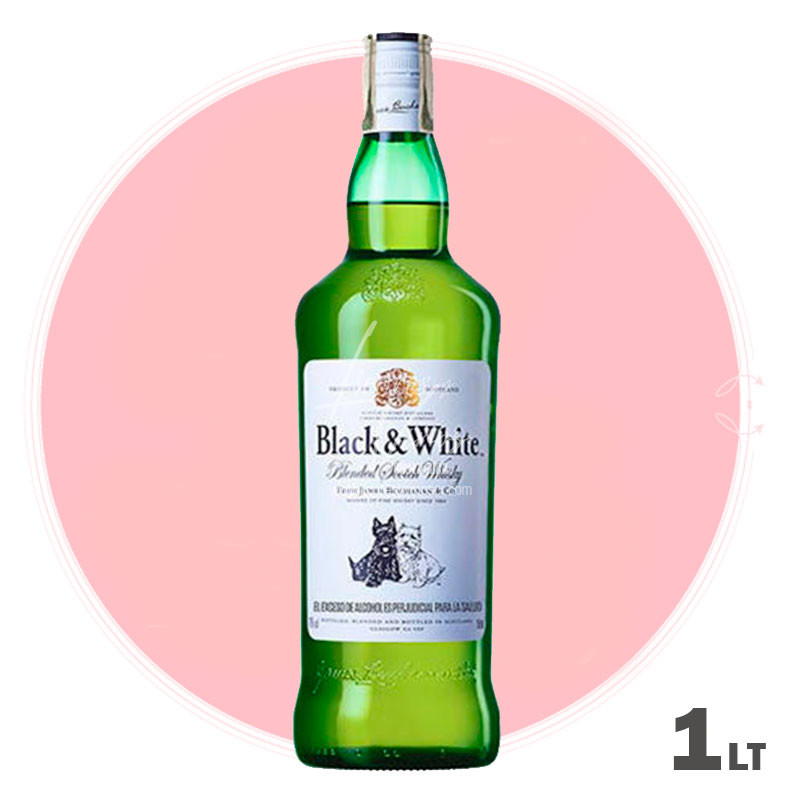 Black & White 1000 ml - Blended Scotch Whisky