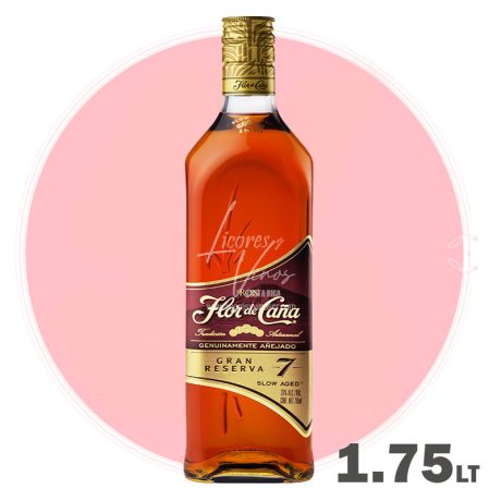 Ron Flor de Caña Centenario Gran Reserva 7 años 1750 ml - Ron Oscuro
