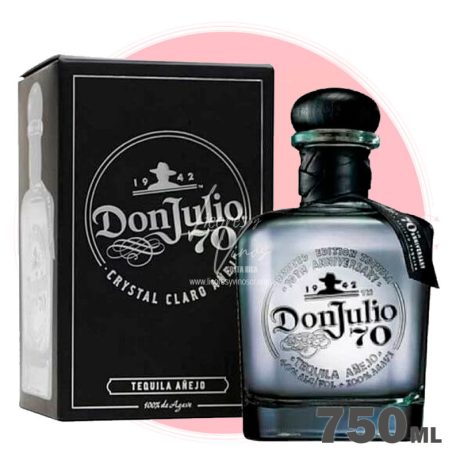 Tequila Don Julio 70 Añejo Cristalino 750 ml