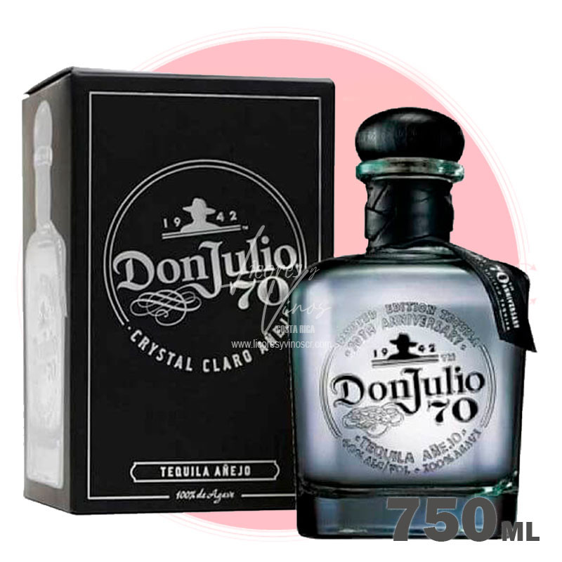 Tequila Don Julio 70 Añejo Cristalino 750 ml