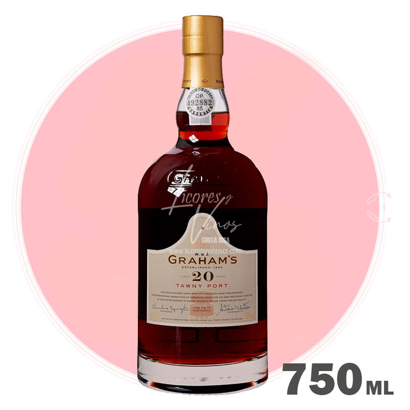 Grahams Tawny Oporto 20 años 750 ml - Oporto