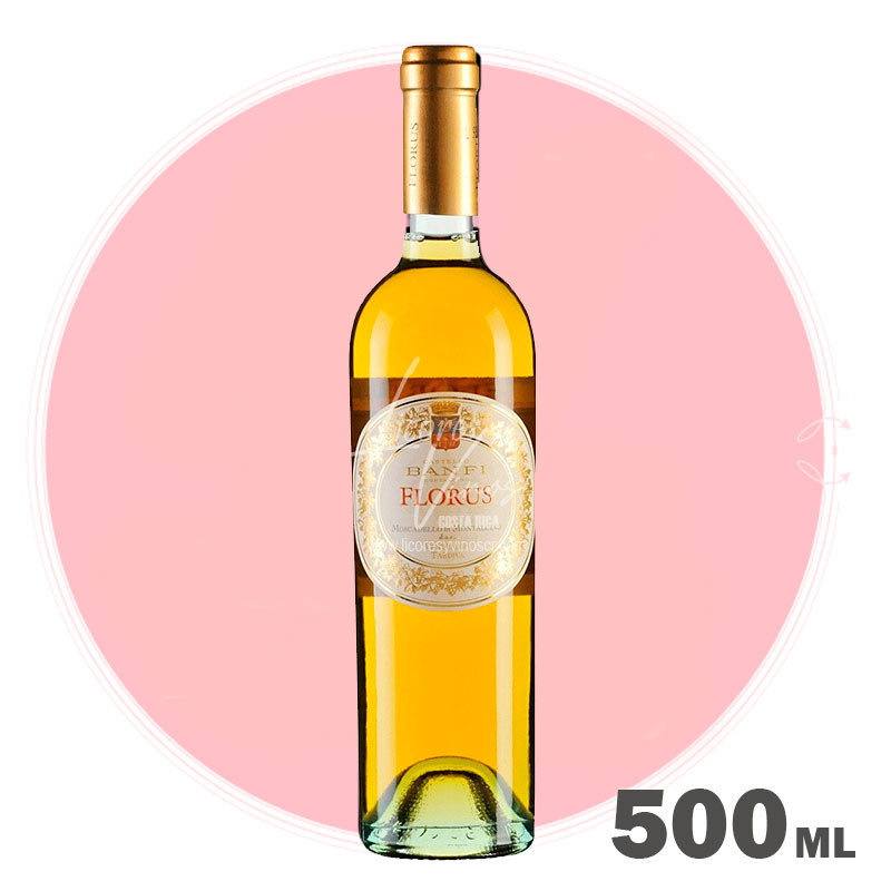 Banfi Florus Moscadello di Montalcino DOC 500 ml - Cosecha Tardia