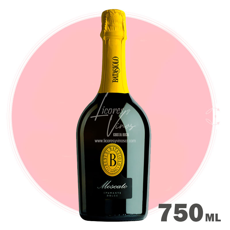 Batasiolo Moscato Brut Dulce 750 ml - Vino Espumante