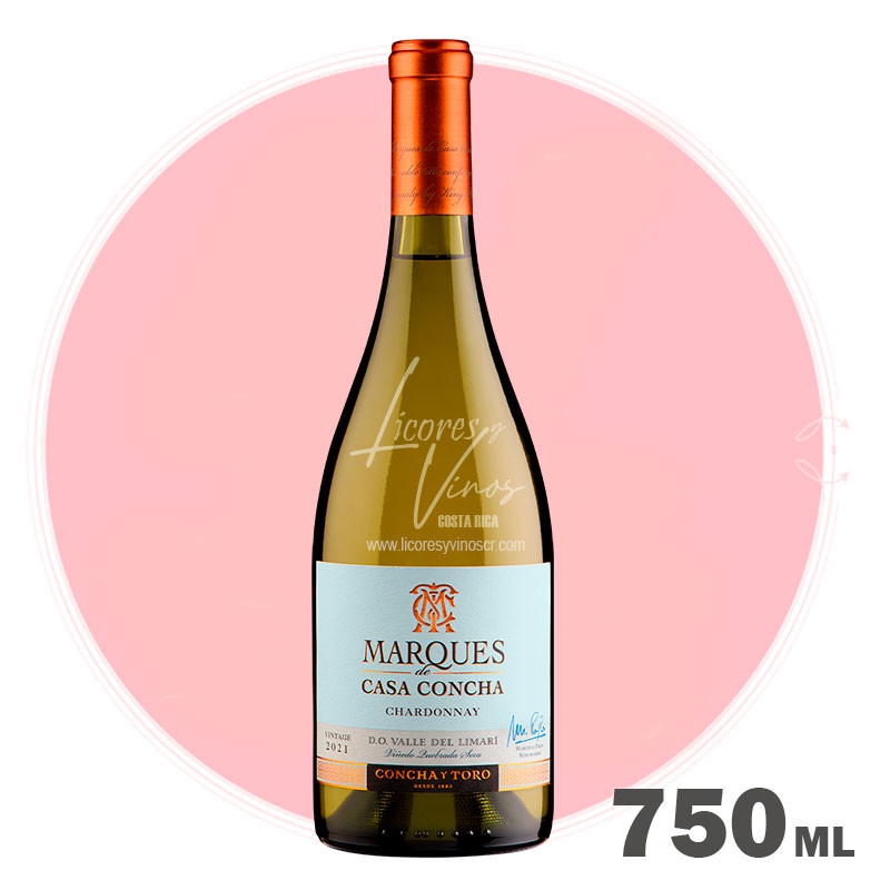 Marques Casa Concha Chardonnay 750 ml - Vino Blanco