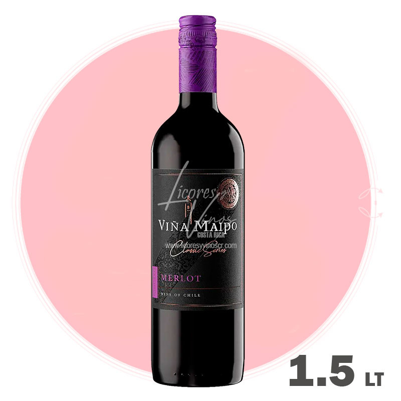 Viña Maipo Varietal Merlot 1500 ml - Vino Tinto