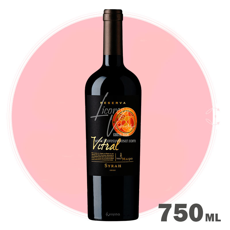 Viña Maipo Vitral Reserva Shiraz 750 ml - Vino Tinto