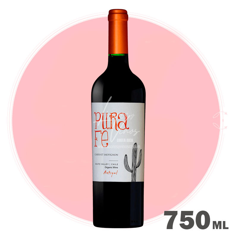Antiyal Pura Fe Cabernet Sauvignon 750 ml - Vino Tinto