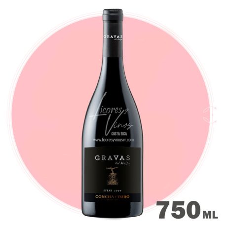Gravas del Maipo Syrah 750 ml - Vino Tinto