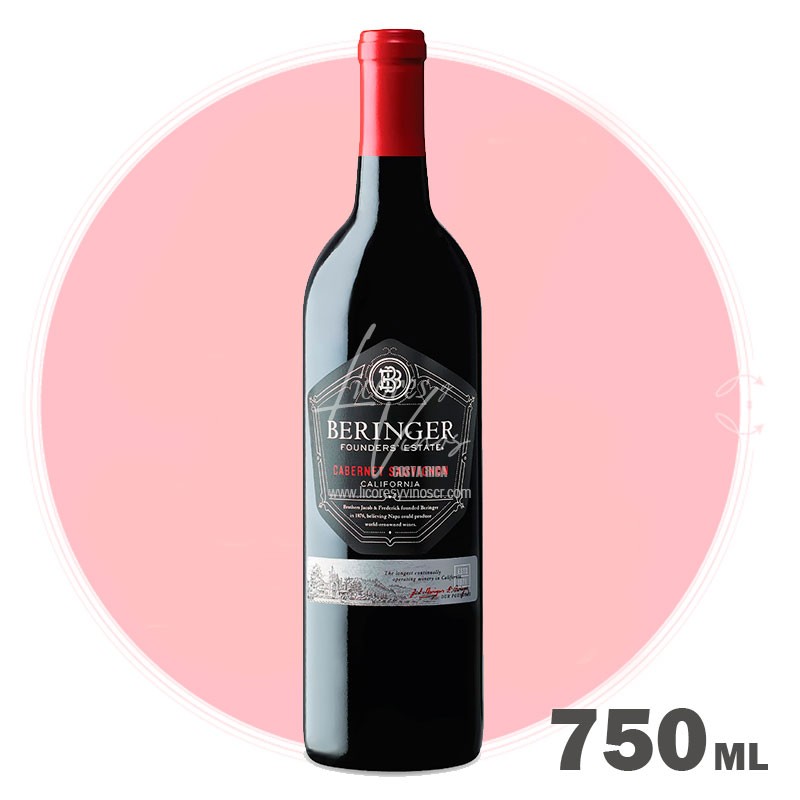 Beringer Founders Estate Cabernet Sauvignon 750 ml - Vino Tinto