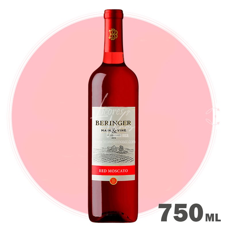 Beringer California Red Moscat 750 ml - Vino Tinto