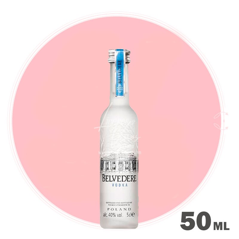 Belvedere 50 ml - Vodka - Licores Miniatura