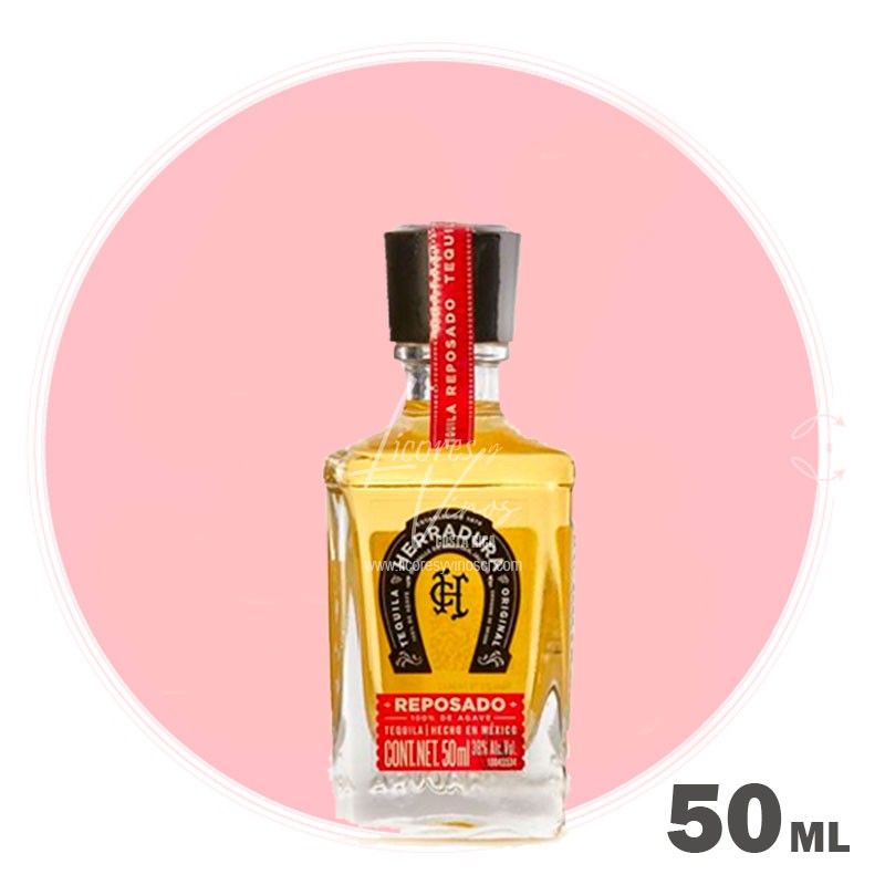 Tequila Herradura Reposado 50 ml - Licores Miniatura