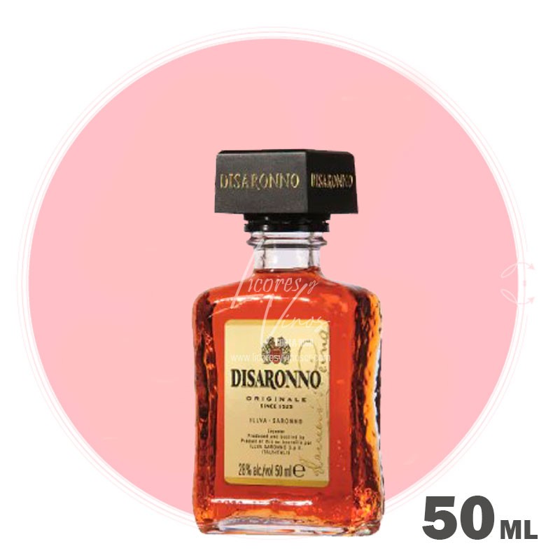 Disaronno Amaretto 50 ml - Licores Miniatura