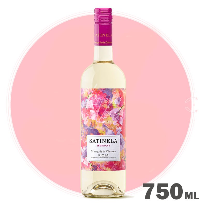 Marques de Caceres Satinela Semidulce 750 ml - Cosecha Tardia