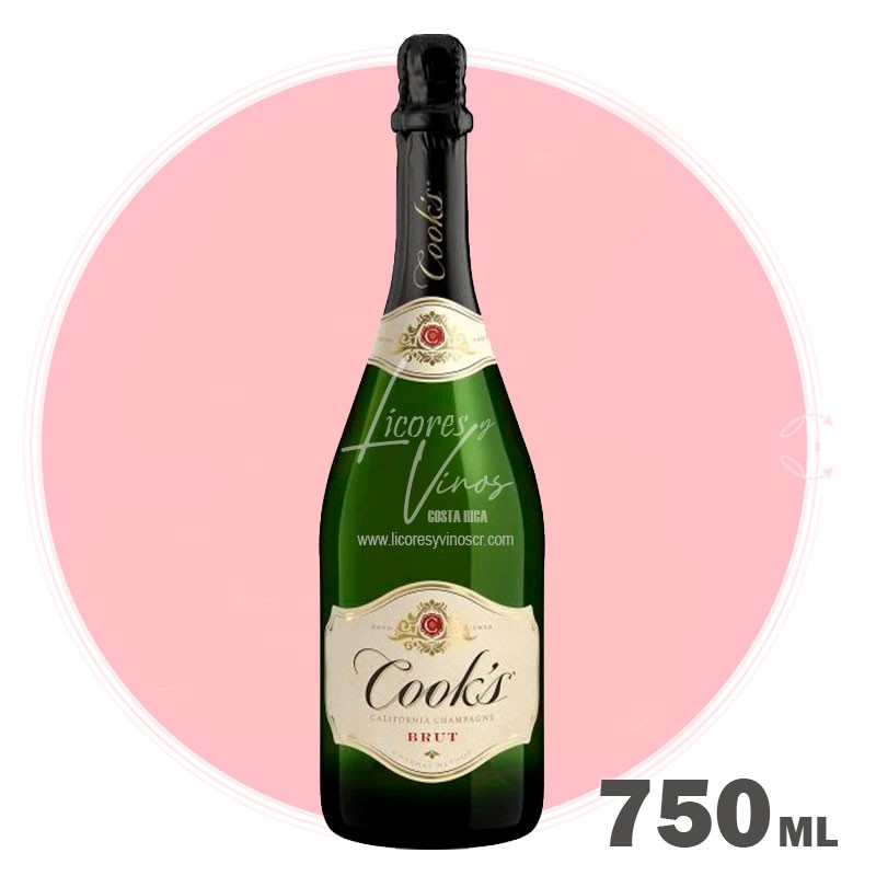 Cooks Brut Sparkling 750 ml - Vino Espumante