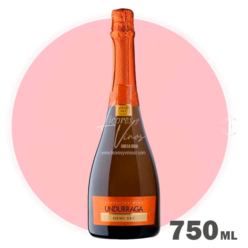 Undurraga Demi Sec 750 ml - Vino Espumante