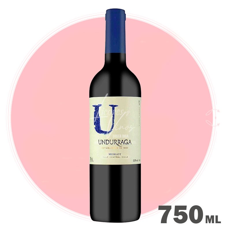 Undurraga U Merlot 750 ml - Vino Tinto