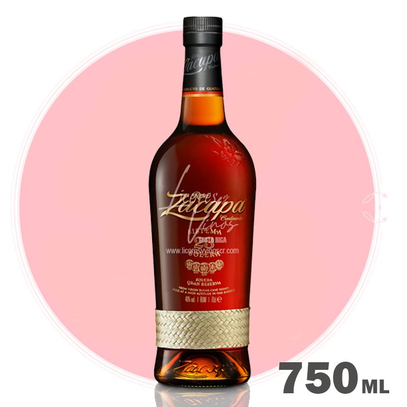 Ron Zacapa Centenario 23 años Solera Gran Reserva 750 ml
