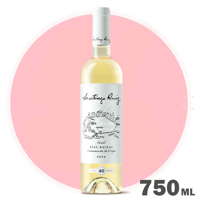 Santiago Ruiz Do Albariño 750 ml - Vino Blanco