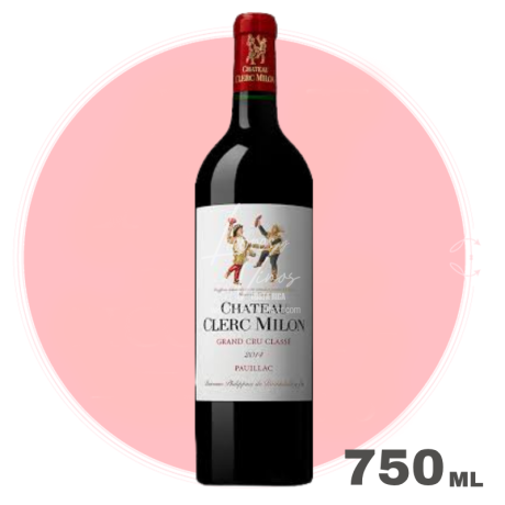 Chateau Clerc Milon 2014 (Grand Cru Classe) 750 ml - Vino Tinto