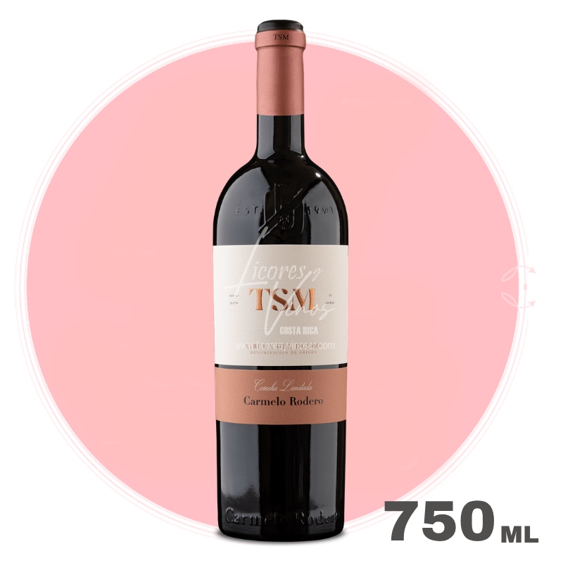 Carmelo Rodero TSM 750 ml - Vino Tinto