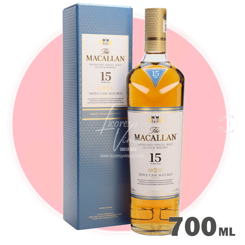 The Macallan 15 años Triple Cask 700 ml - Single Malt Whisky
