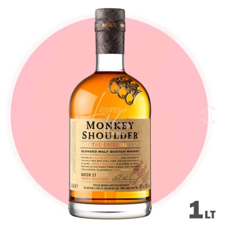 Monkey Shoulder Whisky 1000 ml - Blended Malt Whisky