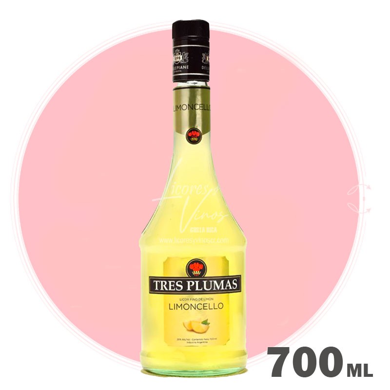 Limoncello Tres Plumas 700 ml