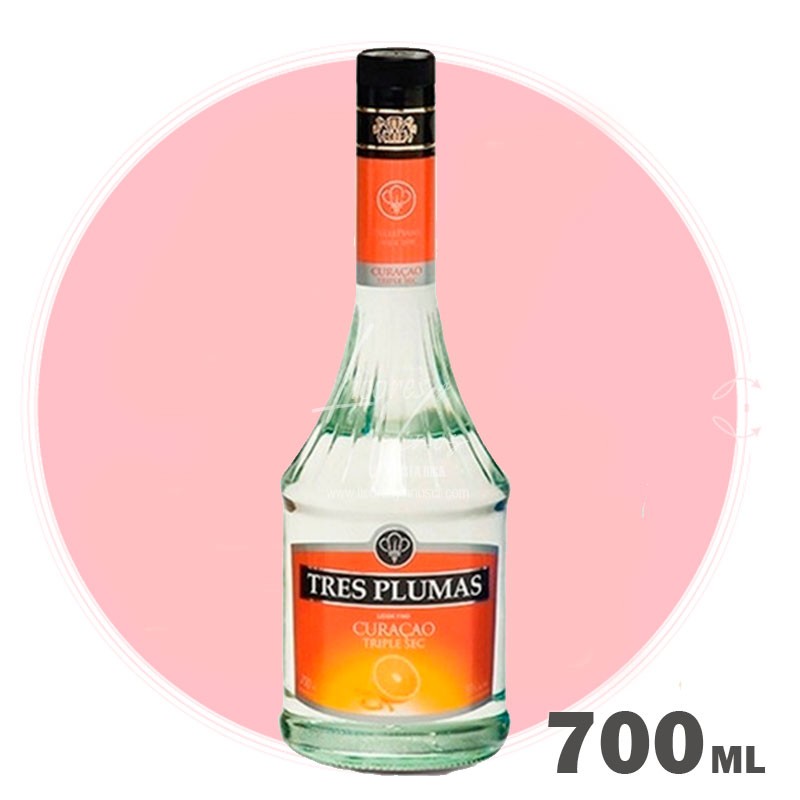 Triple Sec Tres Plumas 700 ml