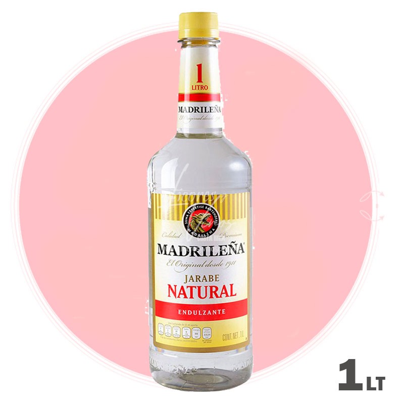 La Madrileña Natural 1000 ml - Sirope Simple