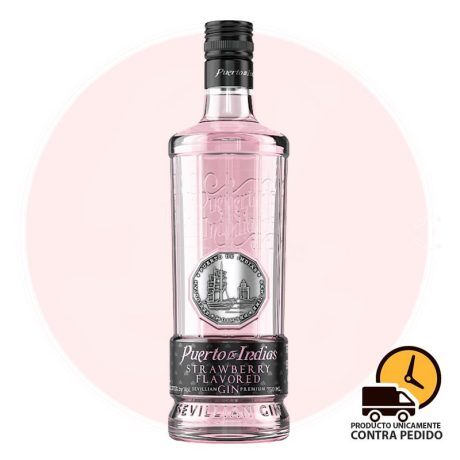Puerto de Indias Strawberry Gin 1000 ml - Ginebra